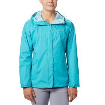 Columbia Arcadia II Rain, Chamarras Azules Para Mujer | 810274-AFE